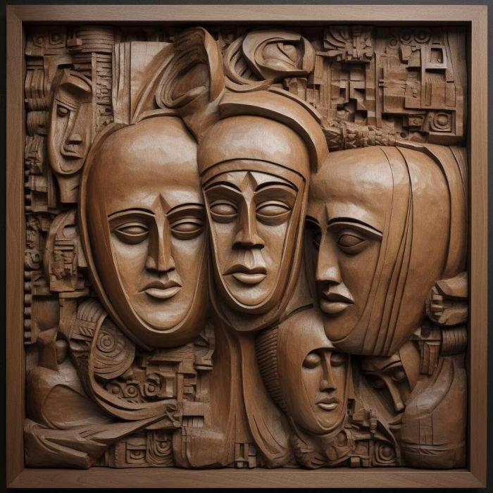 نموذج ثلاثي الأبعاد لآلة CNC 3D Art 